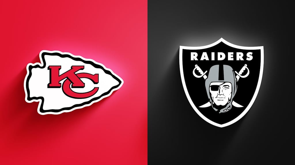 Chiefs v/s Raiders Banner