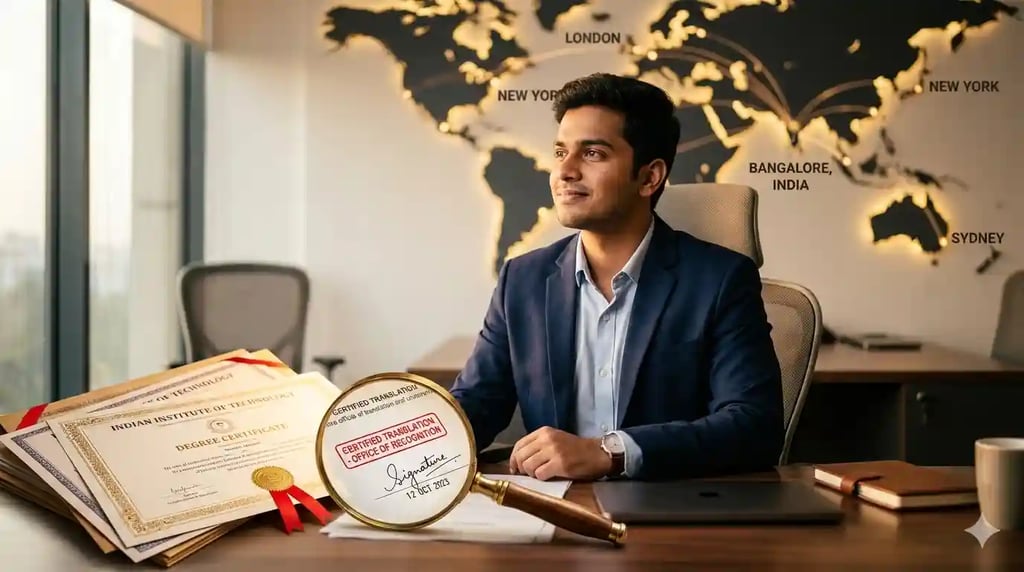 Certified Translation in Gonda