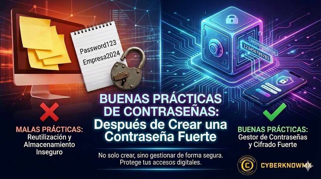 Buenas prácticas de contraseñas