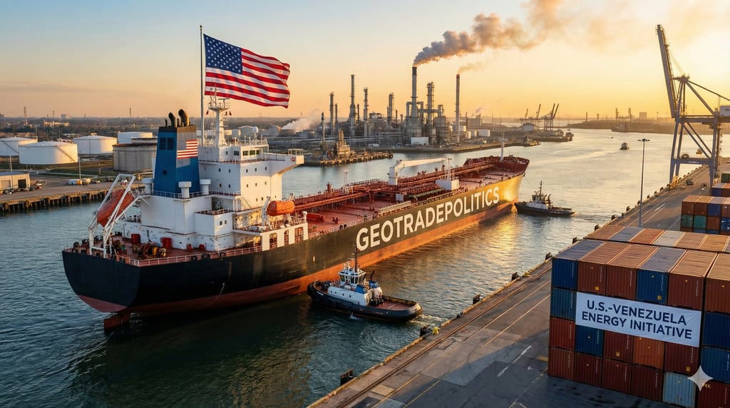 U.S. Sets Plan to Sell Venezuela Oil