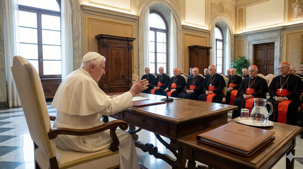 Pope Leo Meets Cardinals, Urges for Message of God’s Love