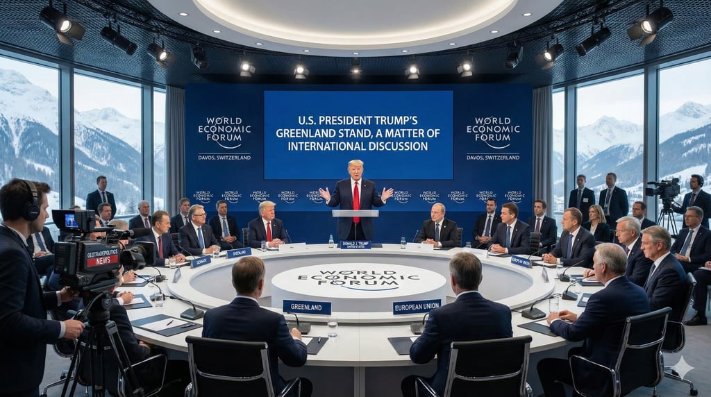 U.S. President Trump’s Greenland Stand, a Matter of International Discussion