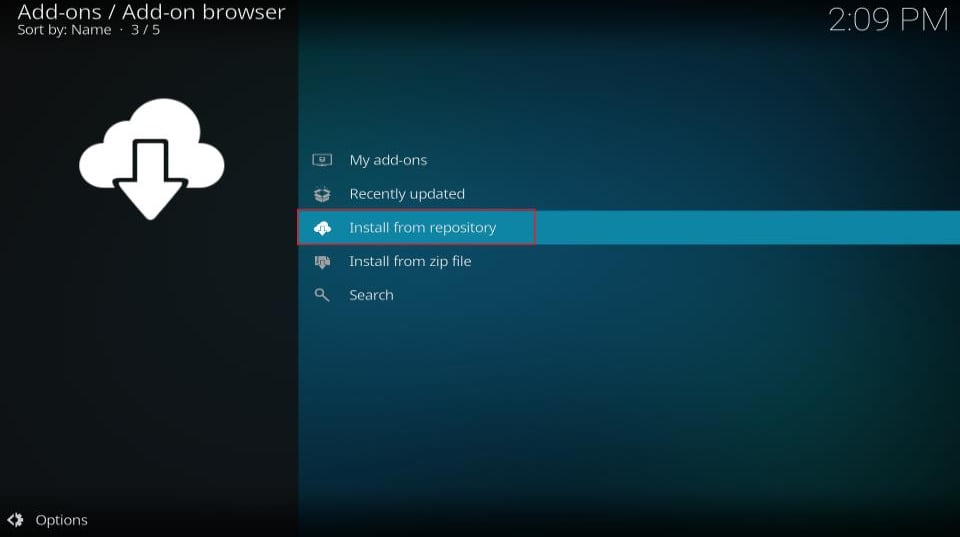 kodi pvr client add-ons