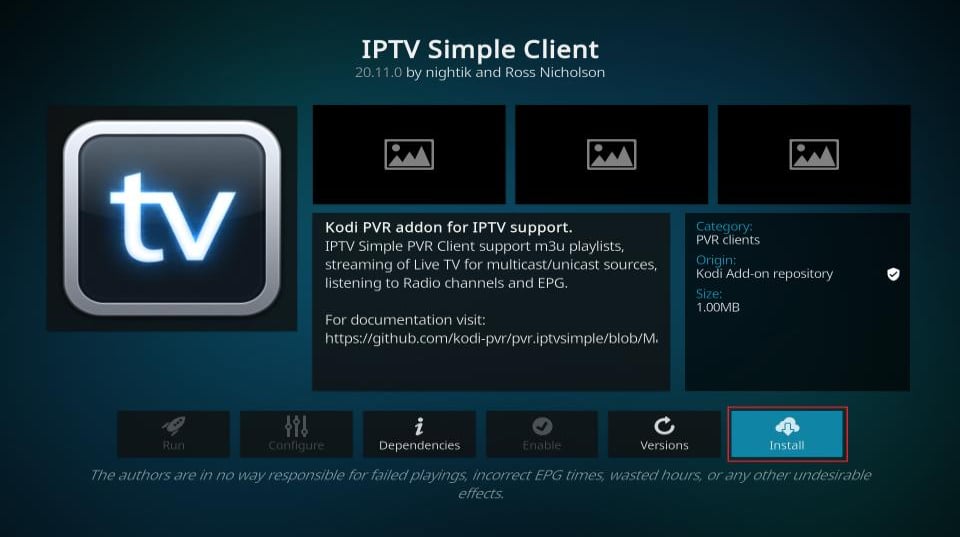 iptv simple client