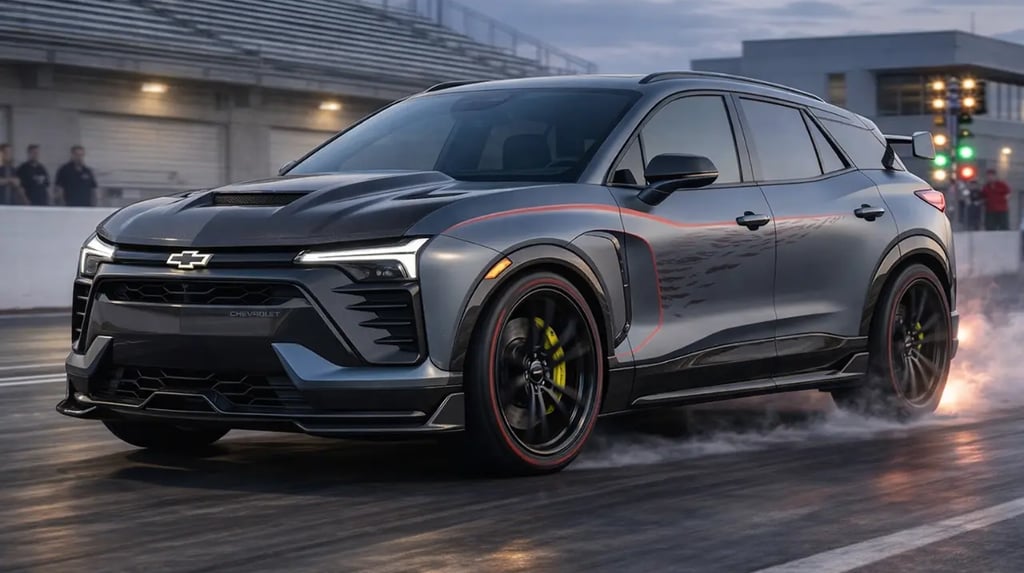Blazer Peregrine Concept V8 1000cv SUV conceito inspirado no Camaro Exorcist