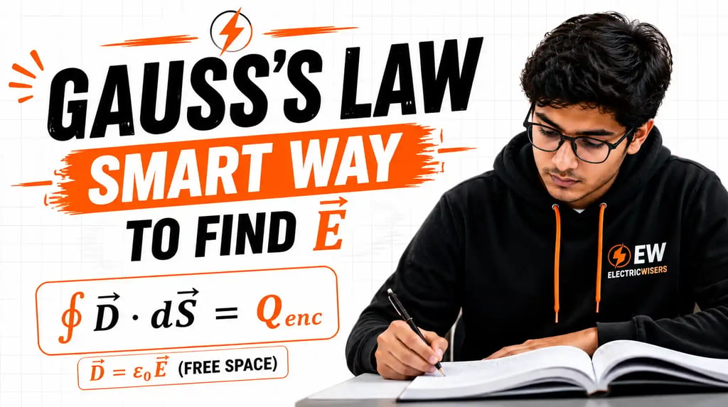 Gauss's Law explained with Gaussian surfaces, electric field symmetry and EM Theory formulas for sph