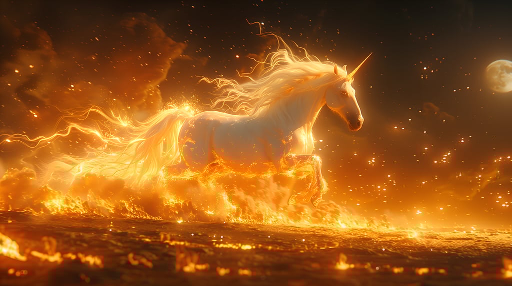 unicorn-fire