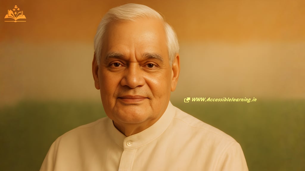 Atal Bihari Vajpayee Biography: Nuclear Tests, Peace Initiatives & Political Legacy