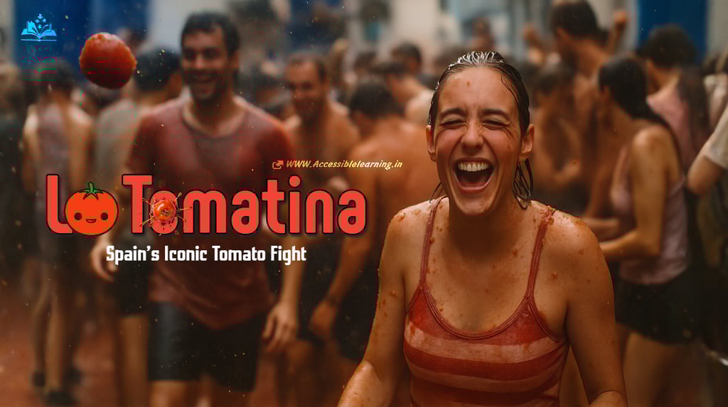 Spain’s world-famous tomato fight in Buñol.
