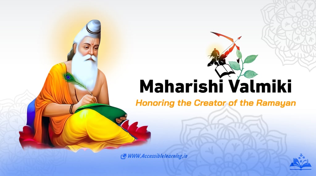 Maharishi Valmiki stands as one of the most revered figures in Indian culture, literature, and spiri