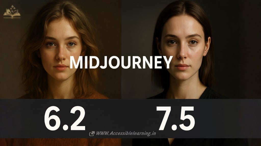 MidJourney 7.5 vs 6.2: What’s New, Smarter, and More Creative?