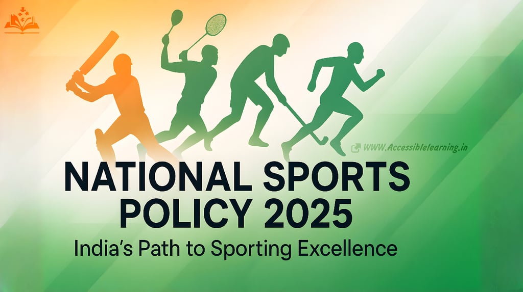 Transforming Indian Sports: Complete Analysis of National Sports Policy 2025