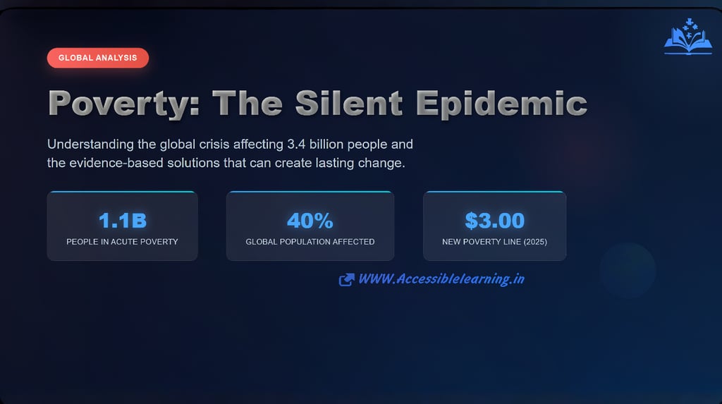 Poverty: The Silent Crisis That Affects Us All