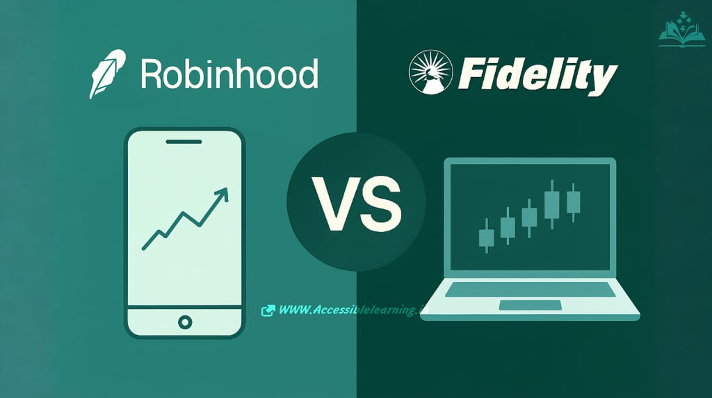 Robinhood vs Fidelity — Modern App vs Traditional Broker (2025 Comparison)
