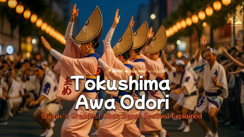 Discover the vibrant essence of Tokushima Awa Odori, Japan's largest traditional dance festival held