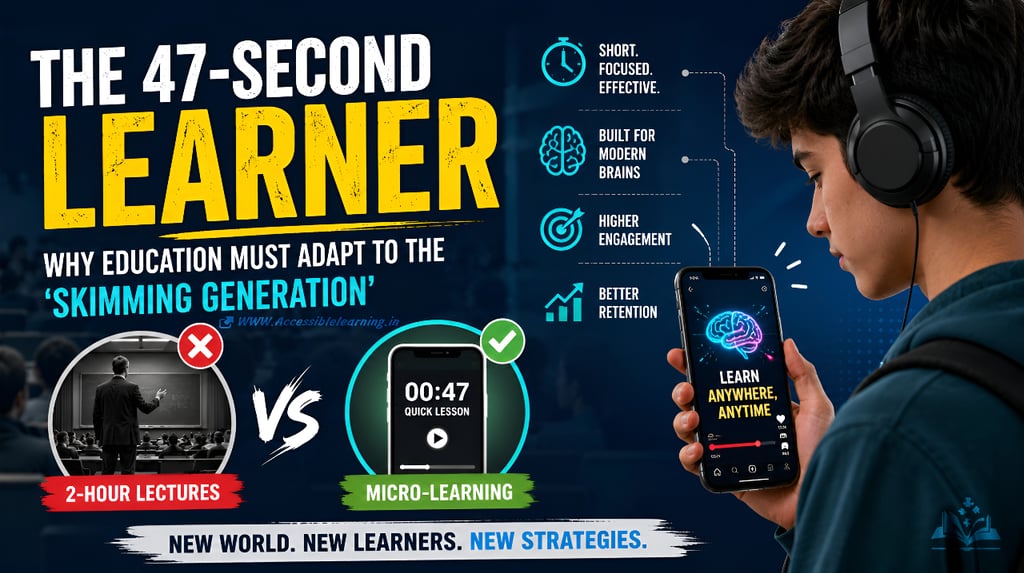 Why Can't Students Focus Anymore? The Real Reason Education Needs Micro-Learning