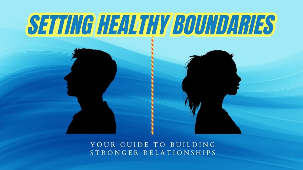 setting healthy boundaries