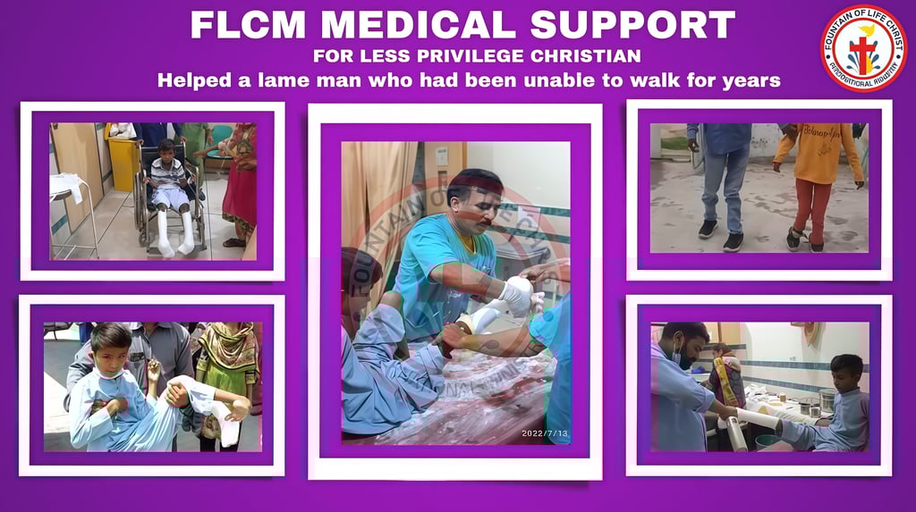 a man in a hospital gown and a woman in a wheelchair
