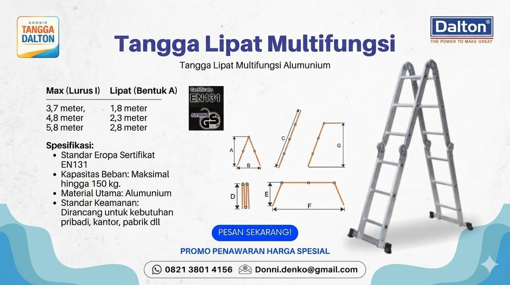 Tangga Dalton Multipurpose