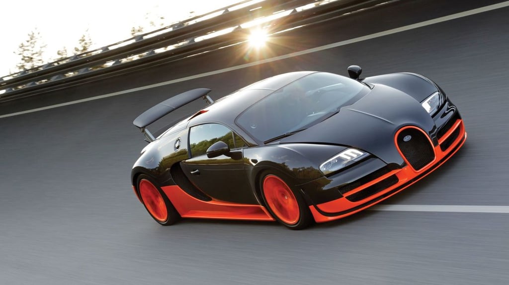 Bugatti veyron supersport world record edition