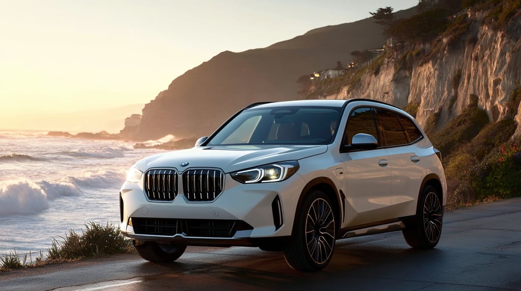 BMW X3 seaside — illustrative lease estimate