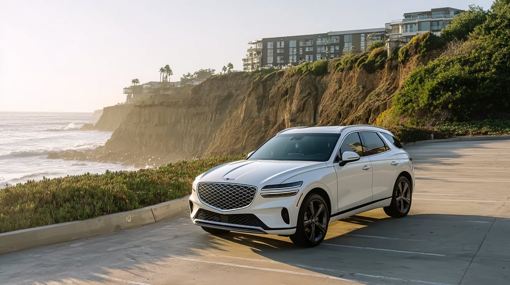 Genesis GV70  — San Diego lease example