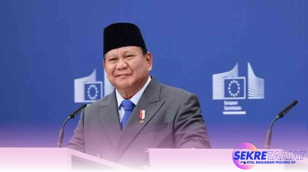 Presiden Prabowo di Perjanjian CEPA