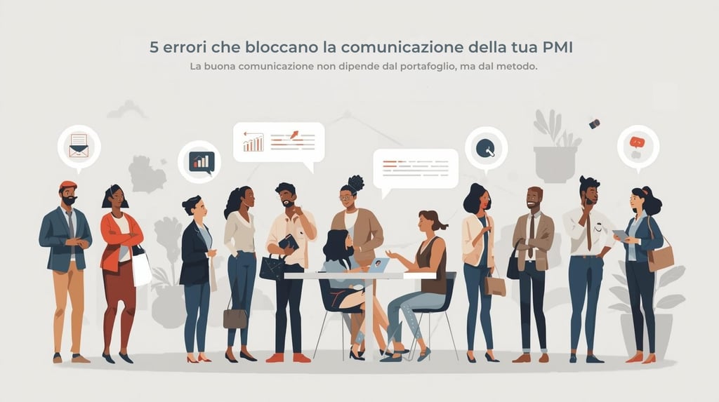 5 errori che bloccano la comunicazione della tua PMI