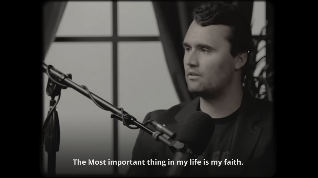 Charlie Kirk-my faith