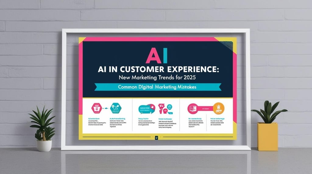 AI ग्राहक अनुभव में: 2025 के नए मार्केटिंग ट्रेंड: आम डिजिटल मार्केटिंग गलतियाँ
