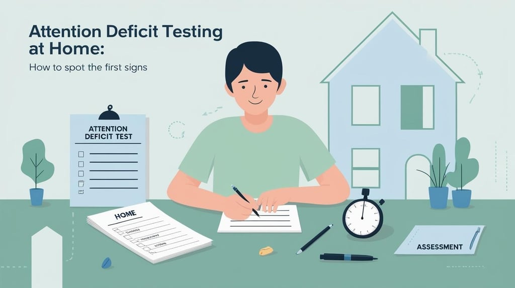 Evde dikkat eksikliği testi