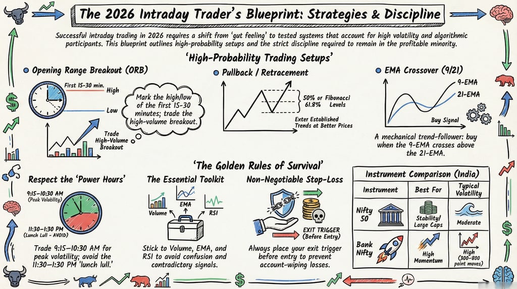 Intraday Trading Strategies & Discipline