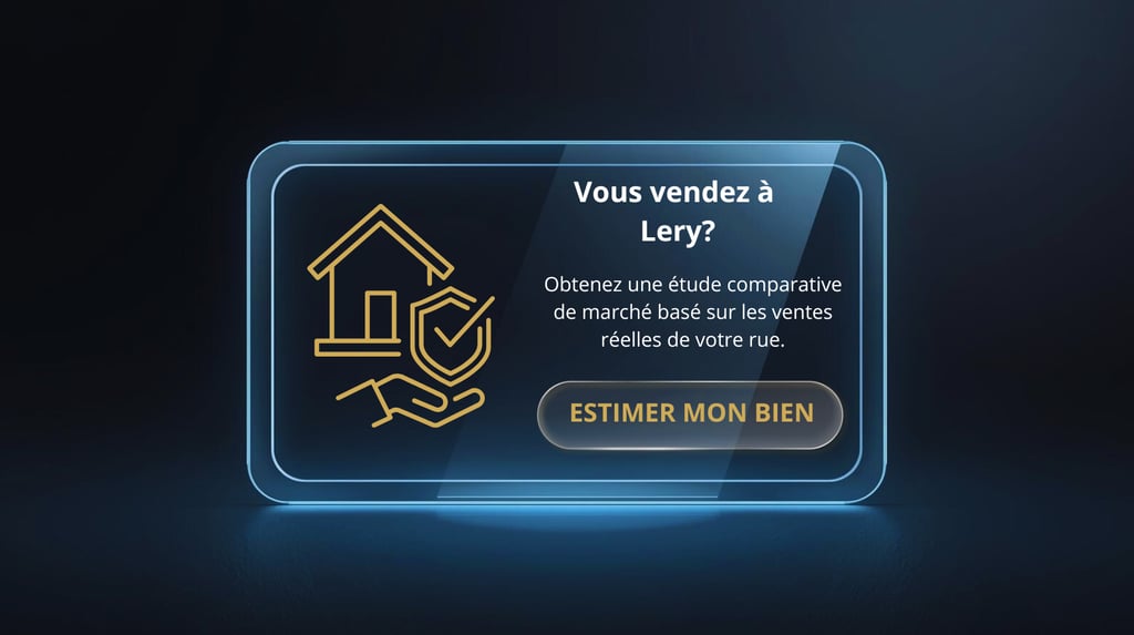 Vendre immobilier Lery