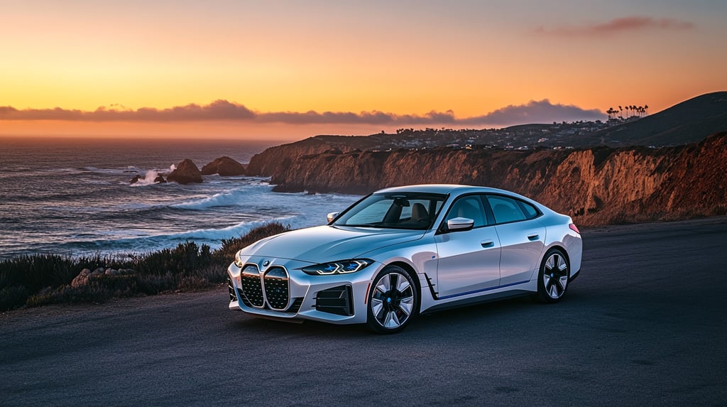 BMW i4 ready for Trojan Drive client