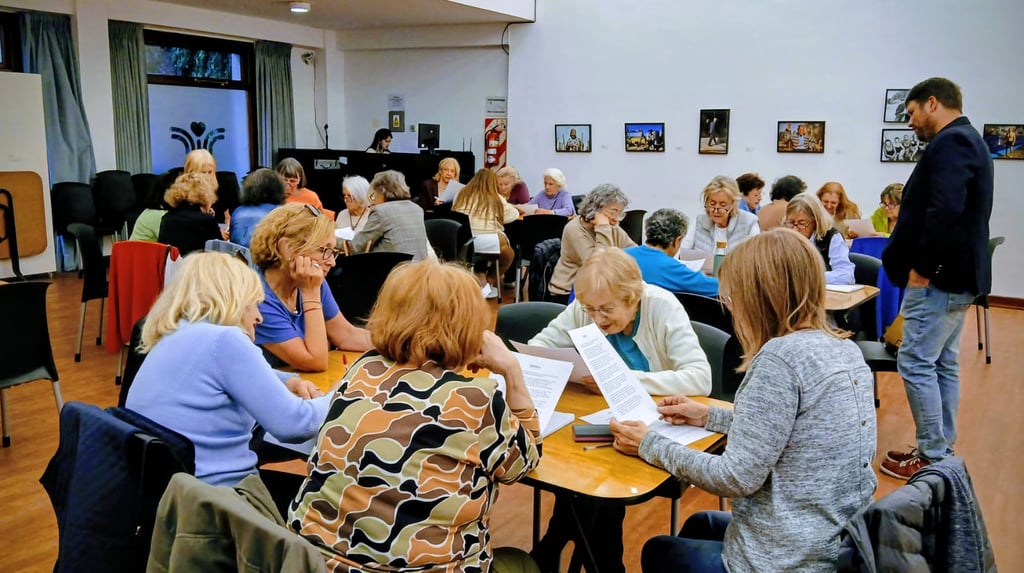 Taller de la memoria en Navarro Viola