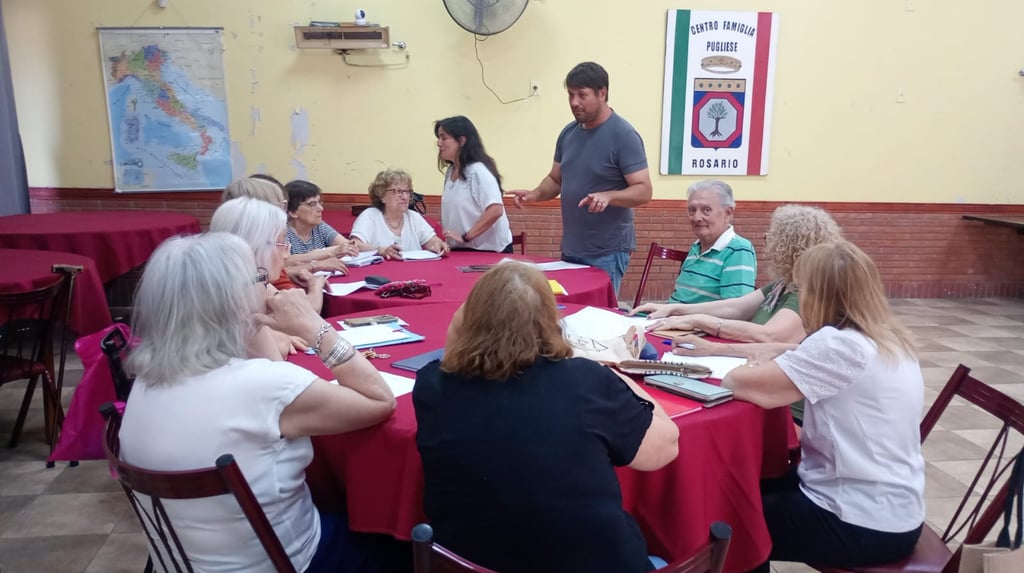 Finalización taller de la memoria en Familia Pugliese 2025