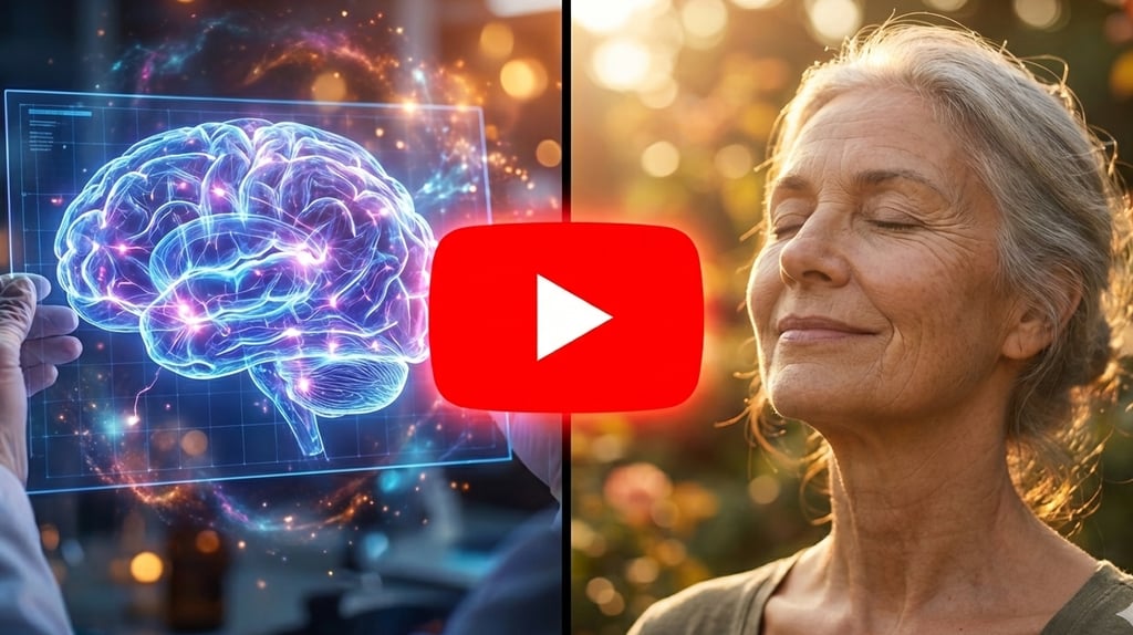 a woman with a brain scan - scans and a brain scans