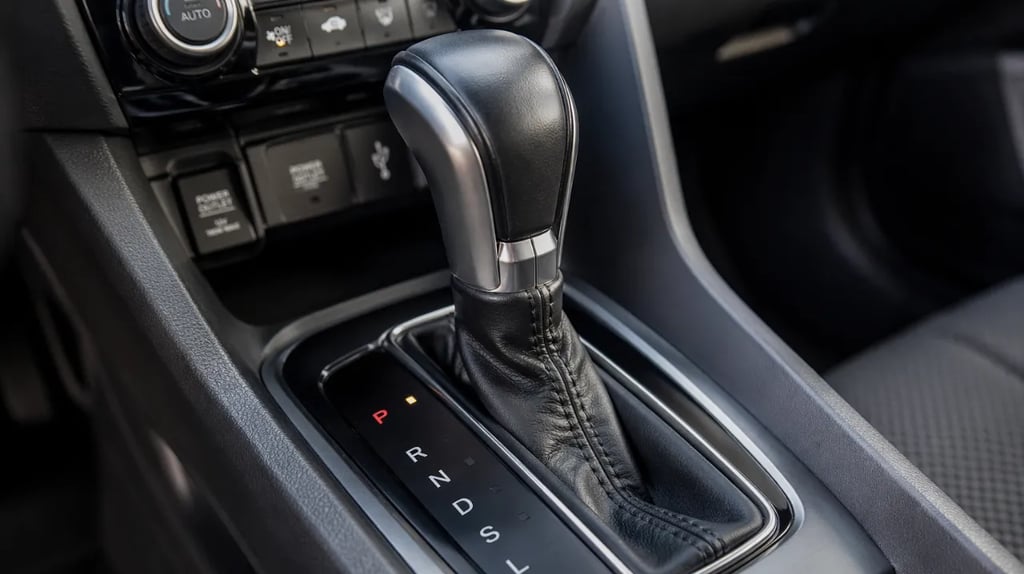 carro automático tem embreagem câmbio automático dentro do carro em close