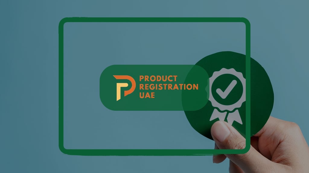 Product Registration UAE Logo with Obtaining ECAS certification