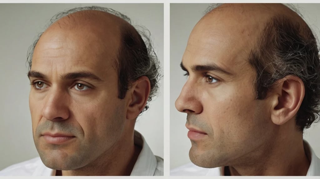 Signes Précoces de la calvitie, perte de cheveux, recherchesante.com