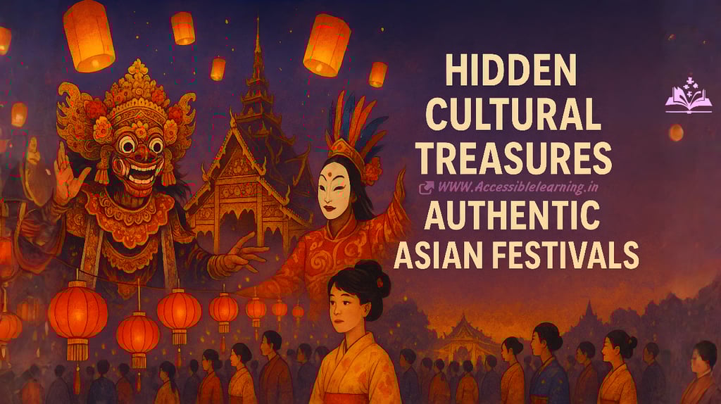 Hidden Cultural Treasures: 10 Extraordinary Asian Festivals Beyond the Tourist Trail