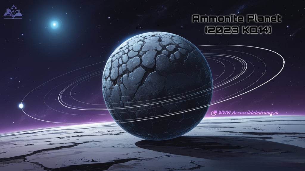 2023 KQ14 Ammonite: The Ancient Sednoid Reshaping Solar System Science