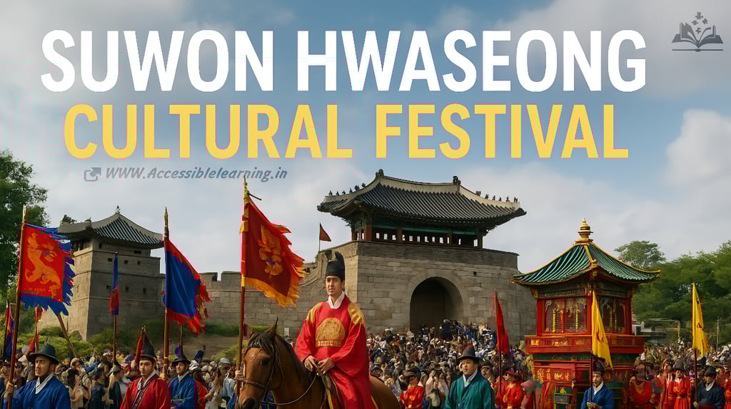 Suwon Hwaseong Cultural Festival: A Living Legacy of King Jeongjo