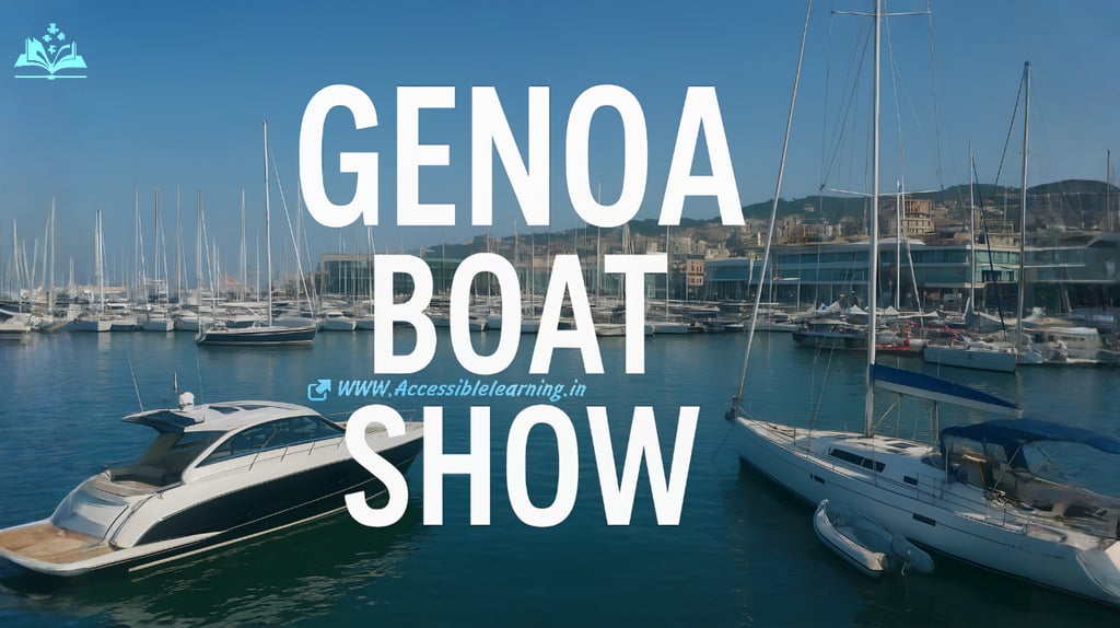 Why the Genoa Boat Show matters