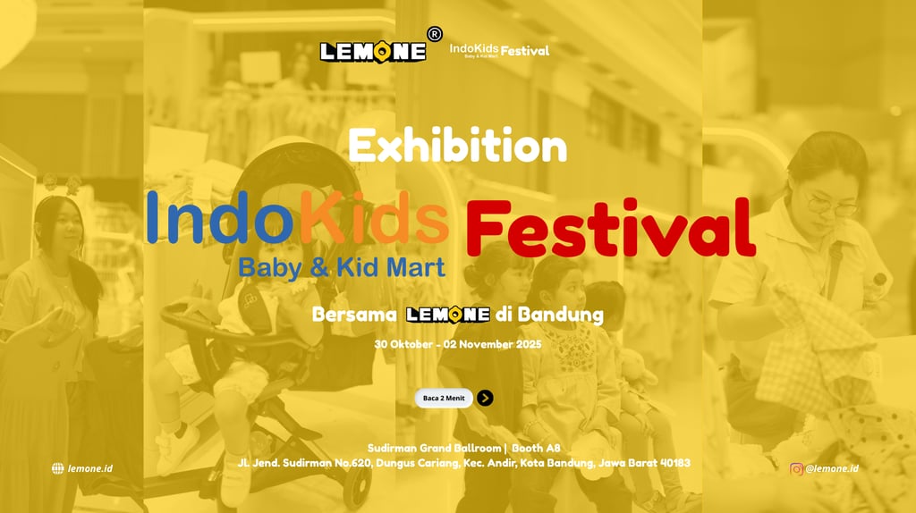 Keseruan Pameran Lemone Bandung di IndoKids Festival 2025