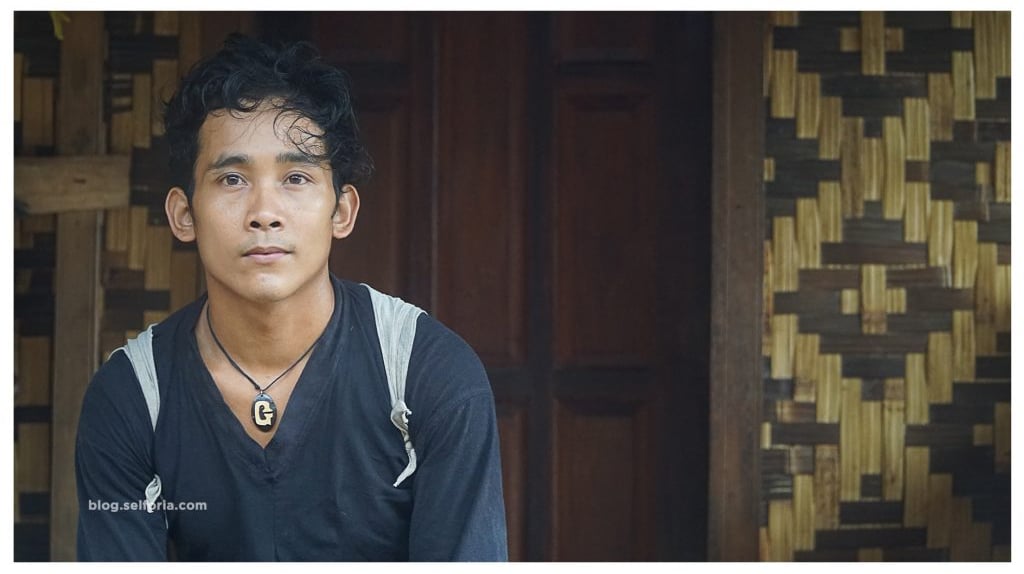 Sapri, salah satu pemuda penduduk baduy dalam
