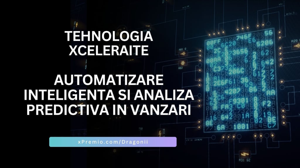 ehnologia Xceleraite - automatizare inteligenta si analiza predictiva in vanzari folosind AI, oferita de Dragonii xPremio