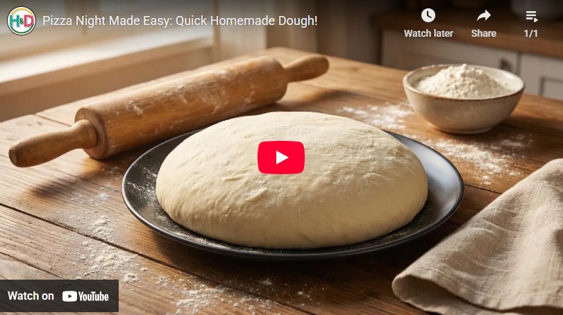 Video per impasto per pizza fato in casa