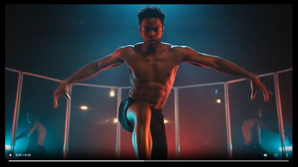 Example of a dance avatar preview.