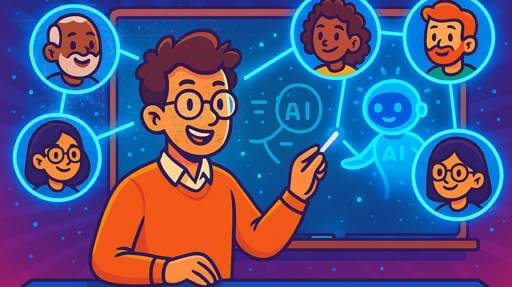 An Online course with learners across the world connected